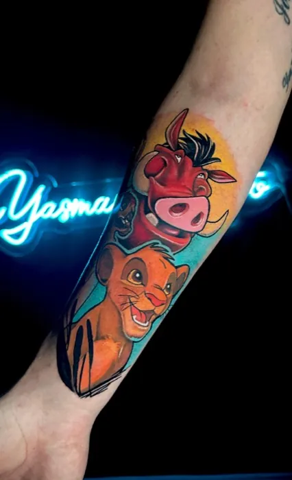 Custom tattoo by Master Tattoo Studio, Tampa